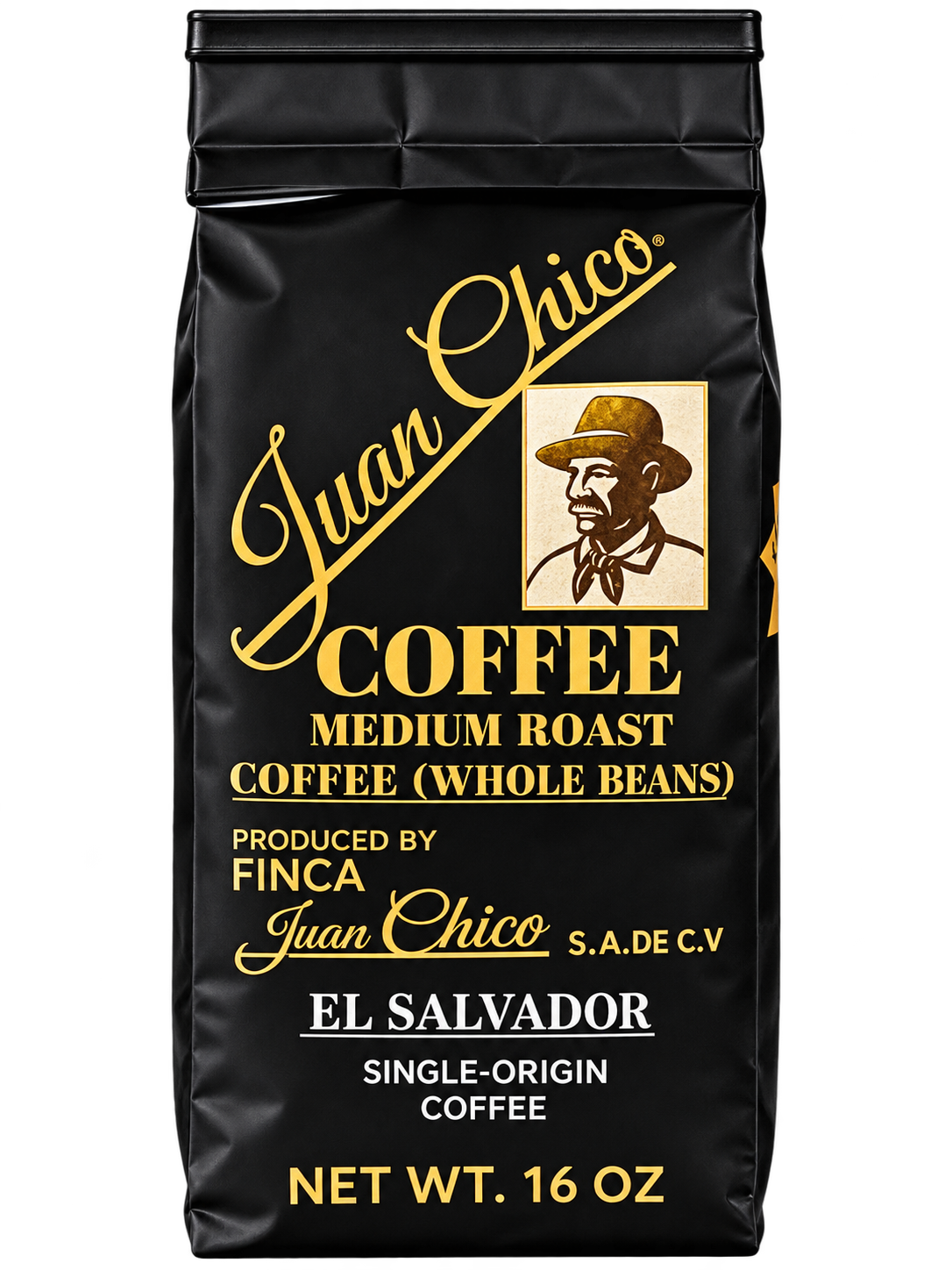 Juan Chico Coffee — 16 oz Whole Bean | Single-Origin El Salvador